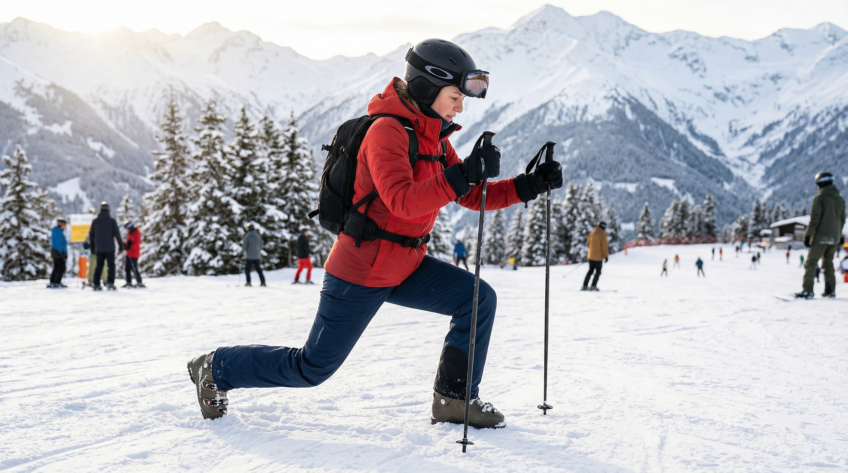 Majhen ritual za velike razlike na snegu